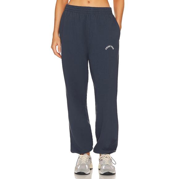 Anine Bing Pants - Anine Bing 'Leone' Blue Jogger Size L